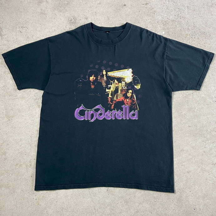 00年代 CINDERELLA シンデレラ ハードロック バンドTシャツ メンズXL相当_画像2