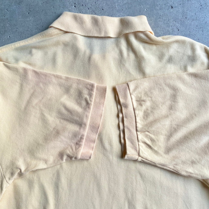 90年代 USA製 Polo by Ralph Lauren ポロバイラルフローレン 鹿の子 ポロシャツ メンズL_画像9