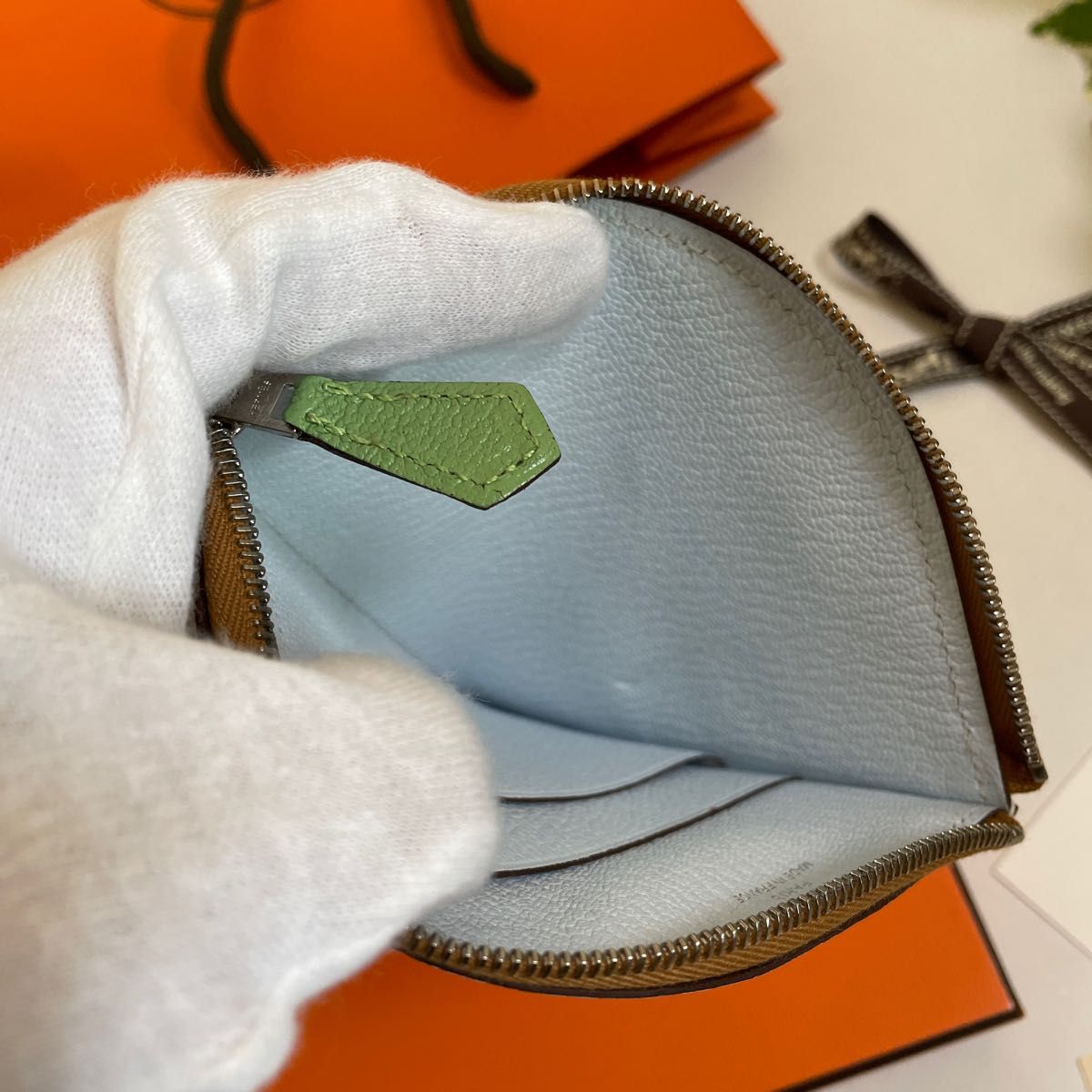 ☆未使用品 HERMES エルメス パドック コインカードケース 財布 ホース