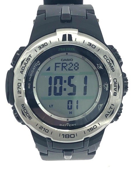 最安値挑戦！ CASIO デジタルソーラー腕時計 PRW-3100 PROTREK PRO