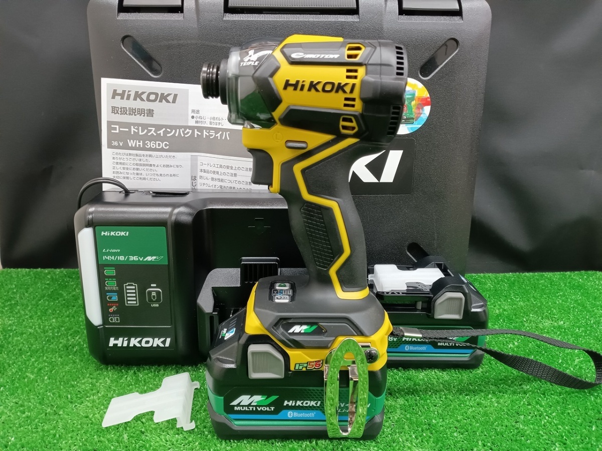 未使用品 ハイコーキ HiKOKI 36V マルチボルト コードレス インパクト