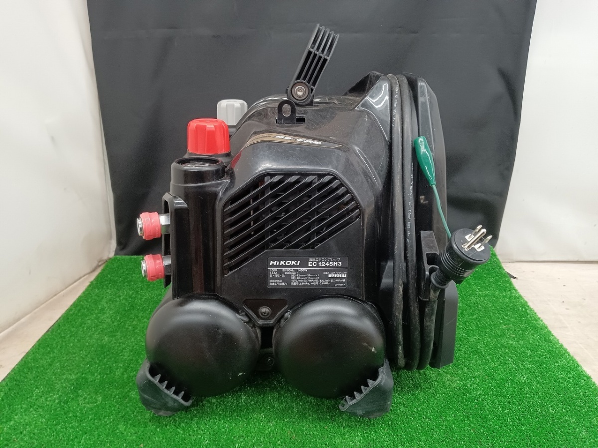 品 HiKOKI ハイコーキ 45気圧 高圧 エアコンプレッサ EC1245H3 容量8L