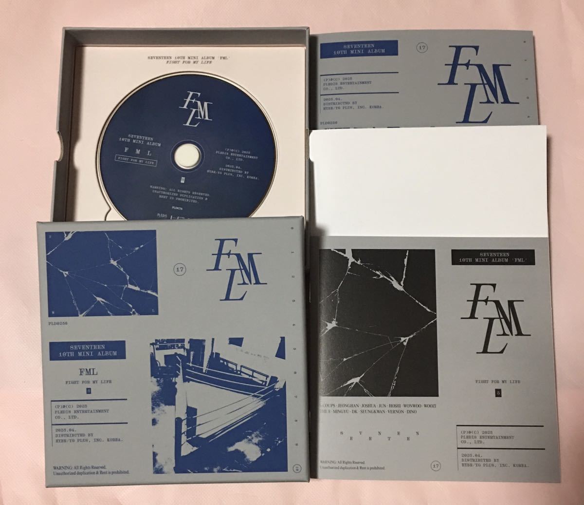 SEVENTEEN FML CD C盤 Fight for My Life ver. セブチ_画像2