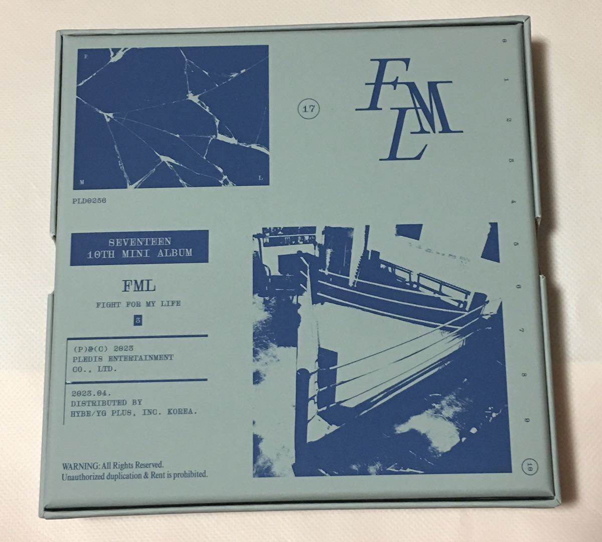 SEVENTEEN FML CD C盤 Fight for My Life ver. セブチ_画像1