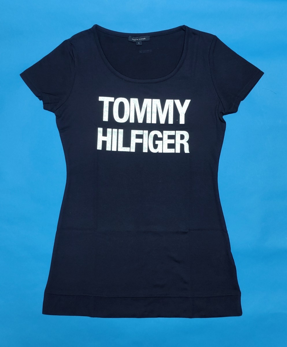 【美品】TOMMY HILFIGER(トミーヒルフィガー)レディースカットソーS_画像2