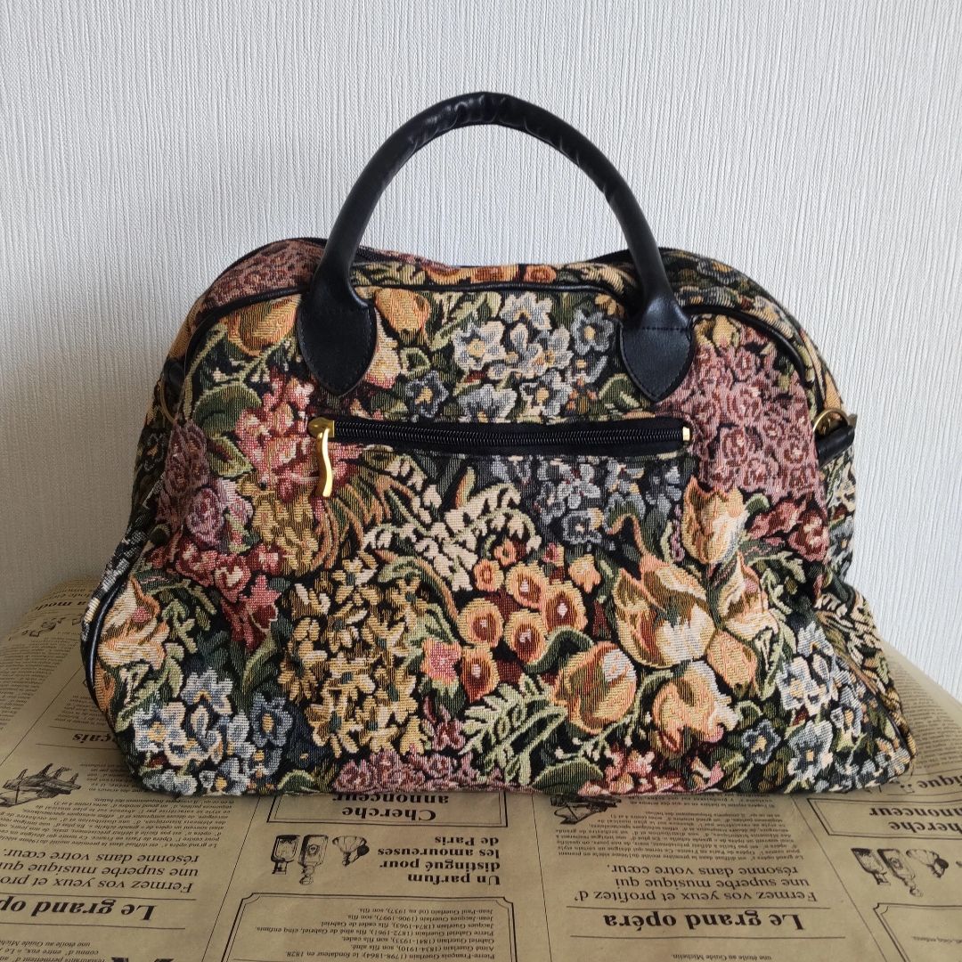 194 花柄 ボストンバッグ 旅行カバン レトロ|Yahoo!フリマ(旧 194 花柄 ボストンバッグ 旅行カバン レトロ|Yahoo!フリマ(旧