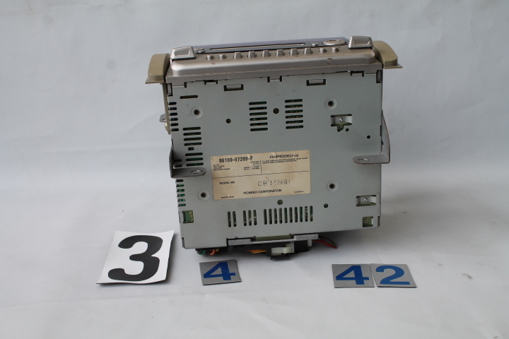 KS-505-3 Carrozeria FH-P3006YZ-02 CD/MDデッキ マルチコントロール チューナー