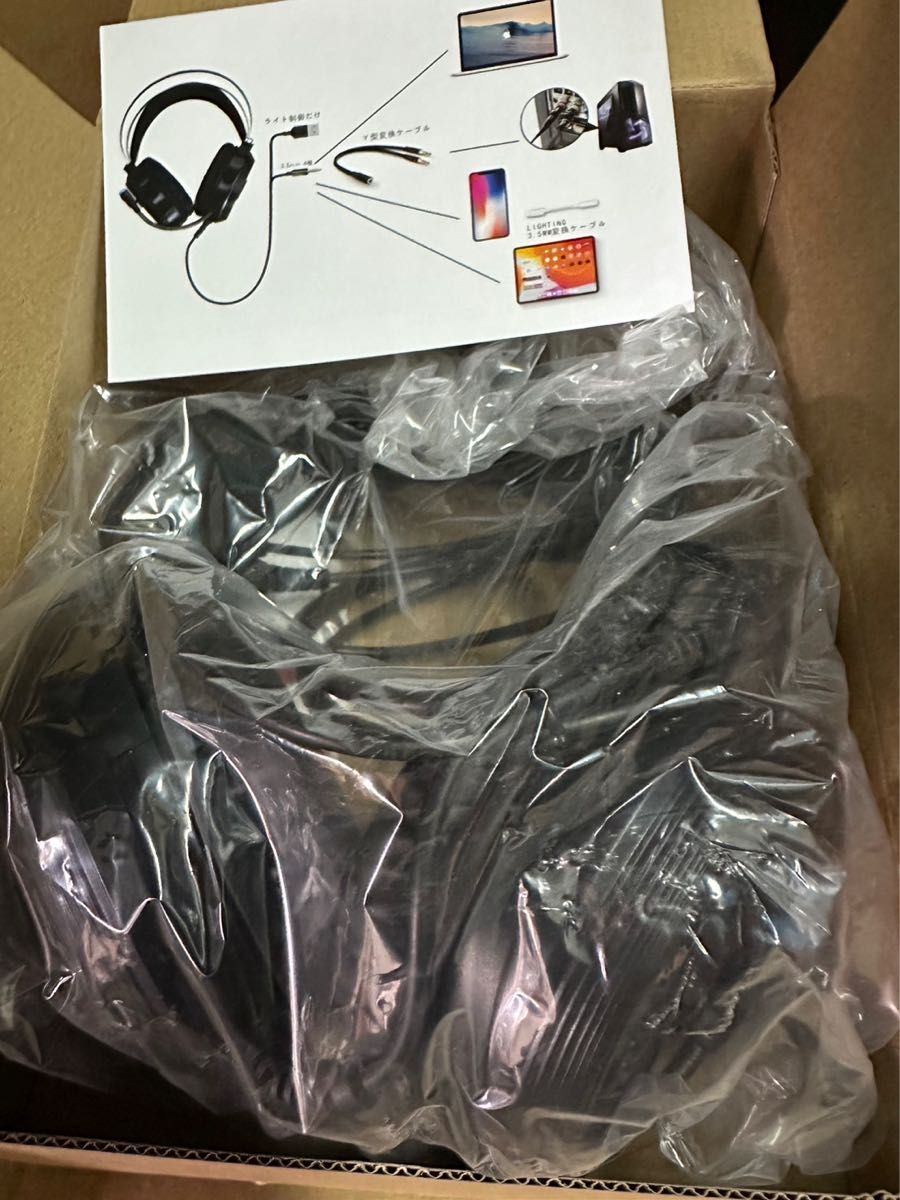 ゲーミングヘッドセット マイク付き PS4  PC パソコン　ヘッドホン 有線