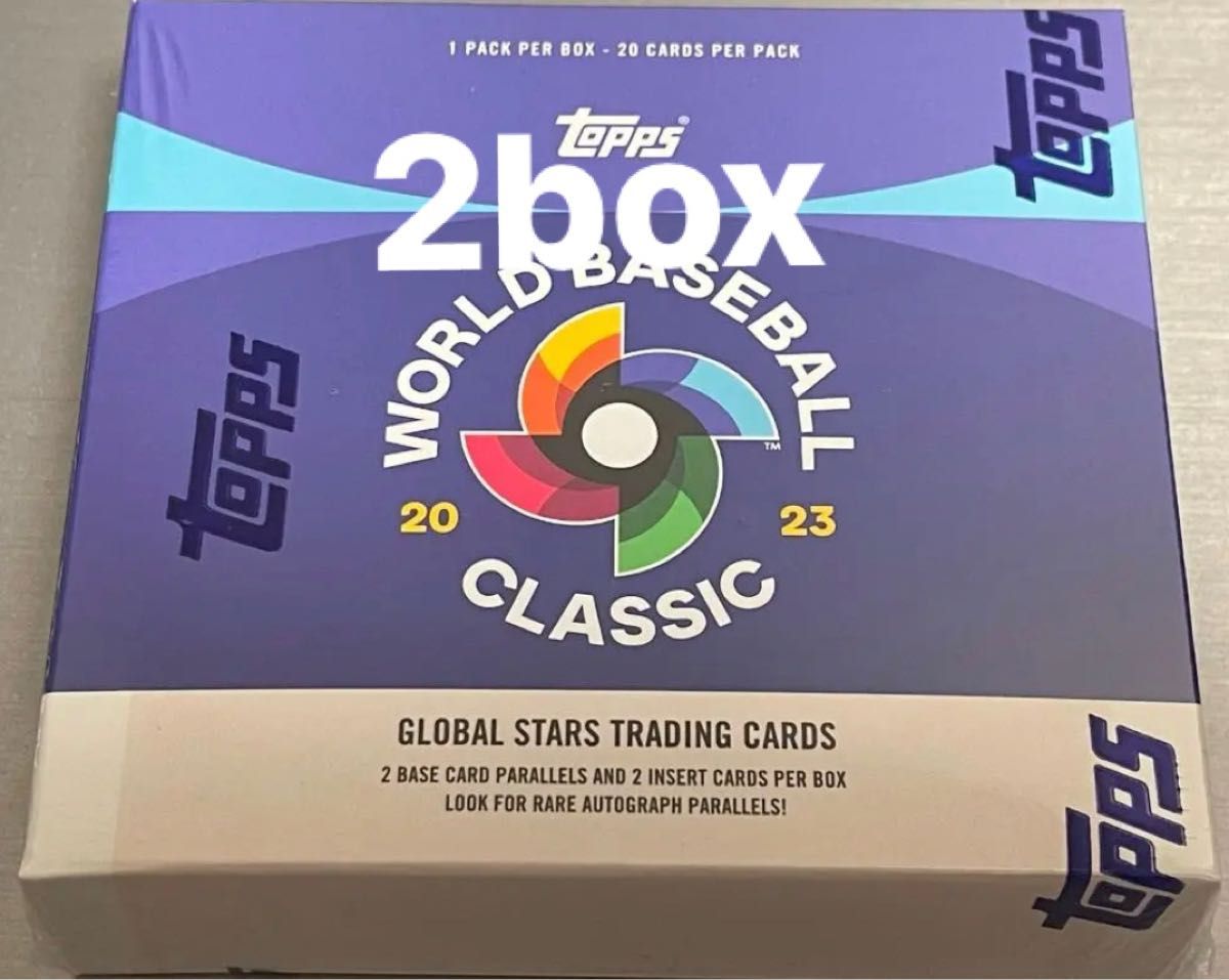 TOPPS WBC WORLD CLASSIC 新品 未開封 2 box 大谷 | alfasaac.com