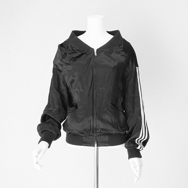 ● Y-3 Yohji Yamamoto◆スリーライン トラックジャケット XXS 黒 3-STRIPES LUX TRACK JACKET ワイスリー ジャージ ジャケット◆ZX11_画像4