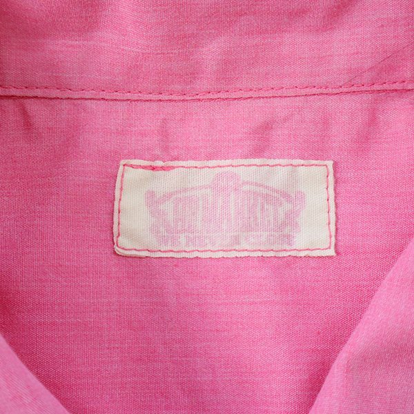 ● オールド HOLLYWOOD RANCH MARKET ◆ パッチワーク 半袖シャツ ピンク Sサイズ コラージュ ハリウッドランチマーケット ◆ZX9_画像6