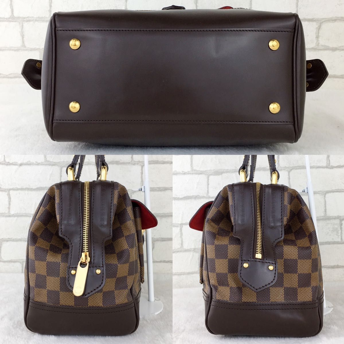 ☆美品☆ルイヴィトン ダミエ ナイツブリッジ ハンドバッグ ブラウン