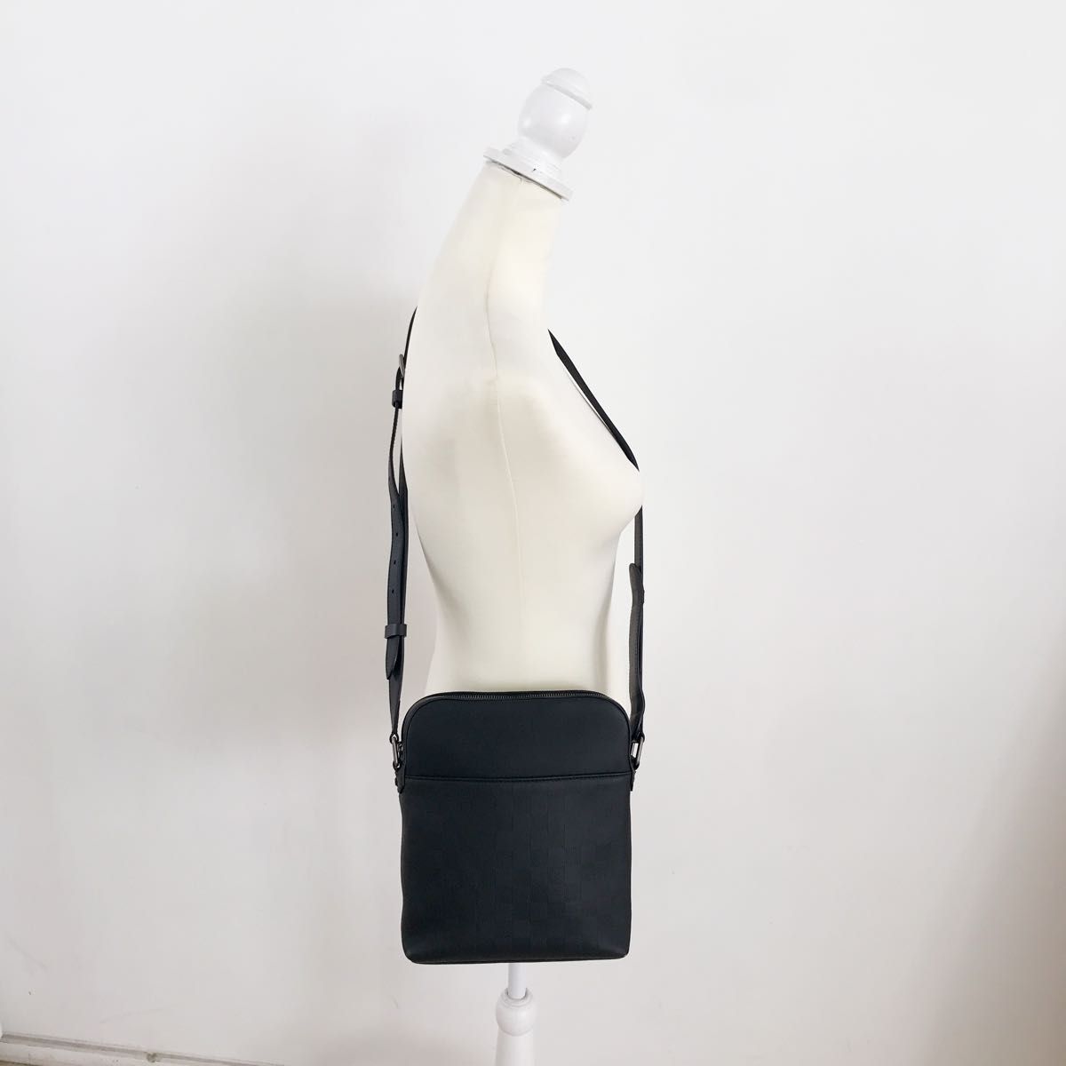 ☆美品☆ルイヴィトン ダミエアンフィニ ポシェットディストリクト