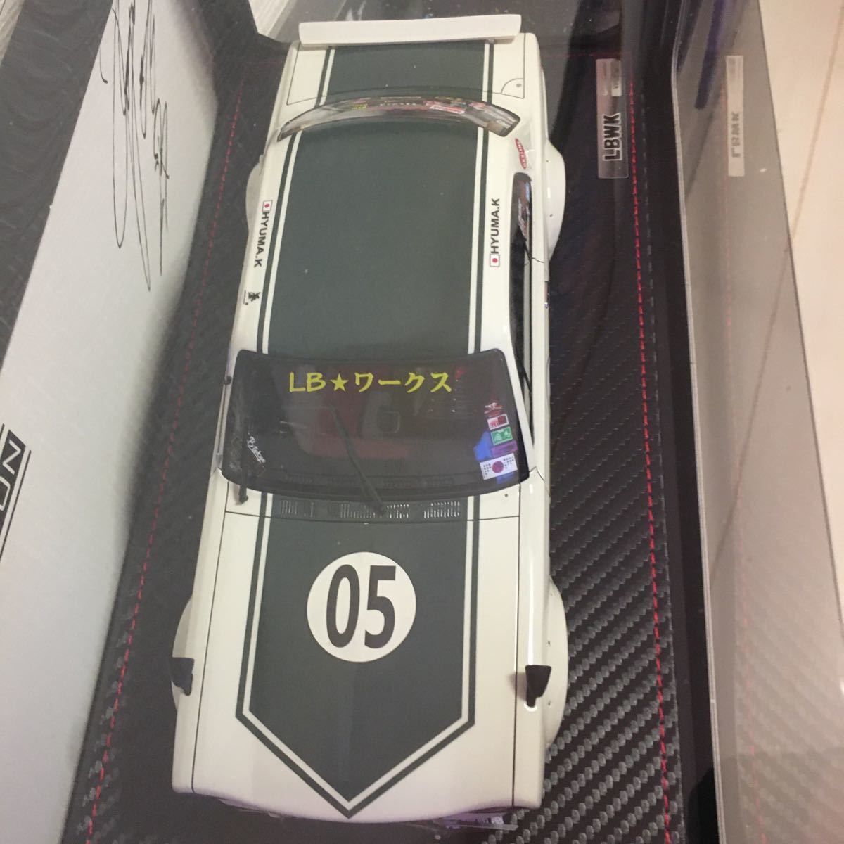 LB-WORKS ハコスカ 1/18 フィギア付き イグニッションモデル | inmano