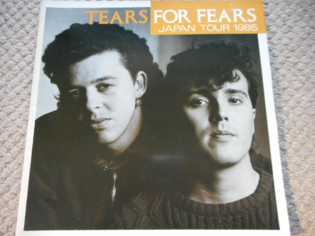 ティアーズ・フォ・フィアーズ(TEARS FOR FEARS)LPサイズの"JAPAN TOUR 1985ツアープログラム日本版"レアな良品！