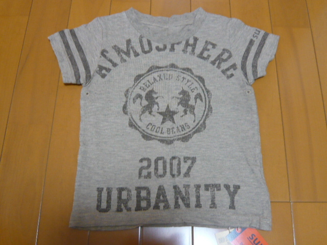 新品　未使用　タグ付　シュール　surl 　半袖Tシャツ　カットソー　綿100% 100cm ★_画像1