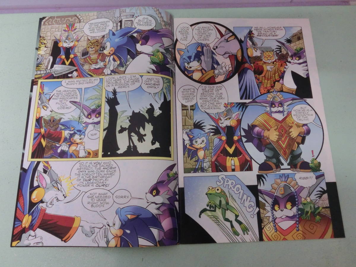 SEGA セガ ソニック ザ ヘッジホッグ◇アメコミ コミック 漫画◆SONIC THE HEDGEHOG Comics ゲーム キャラクター ビンテージ Vintageの画像2