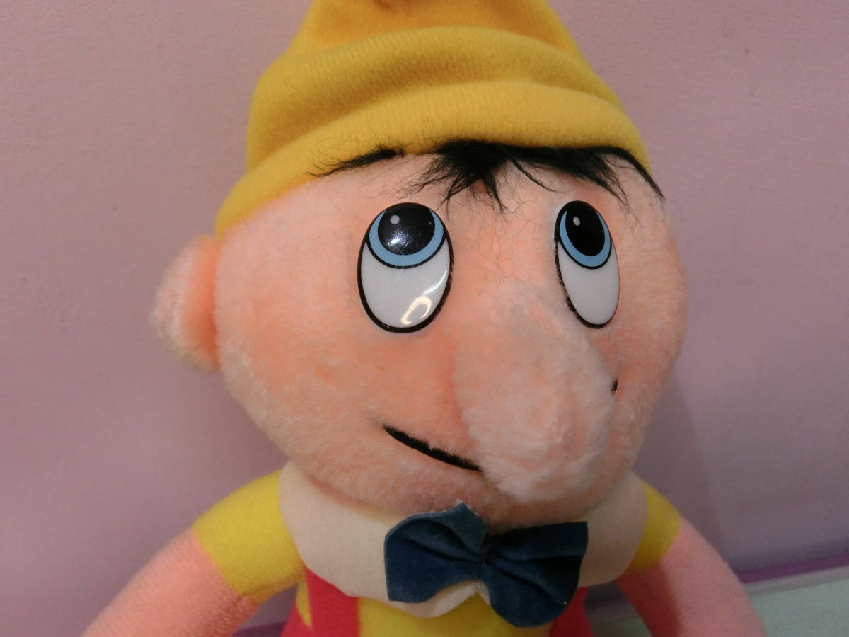  Disney Pinocchio * Vintage мягкая игрушка кукла 18. Classic Showa Retro *Disney Pinocchio Vintage Stuffed Toy Plush USA