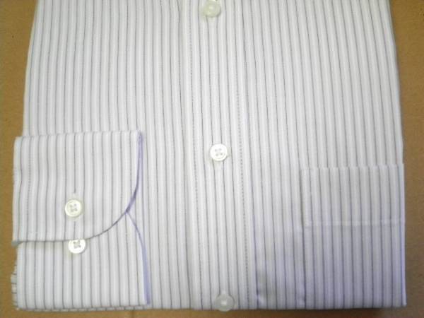 MICHIKO LONDON ミチコロンドン*サイズ S 37-78*綿100% 高級Yシャツ 形態安定加工の画像3