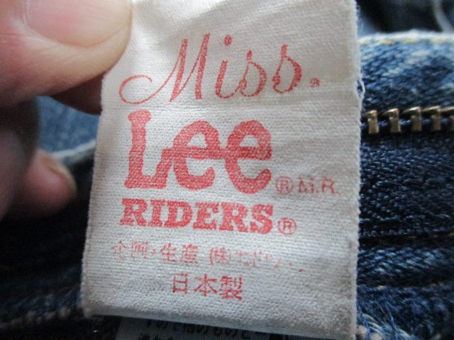 A731 бесплатная доставка [W30] коллекционный выпуск Miss Lee RIDERS * темно-синий * сделано в Японии 