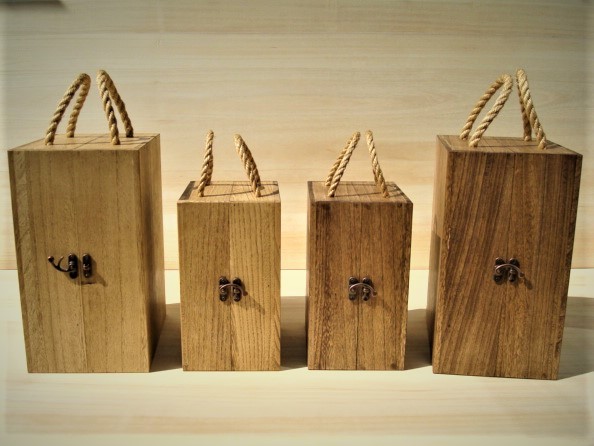  spice box large pine new goods hand made original work . build-to-order manufacturing camp gear DIY