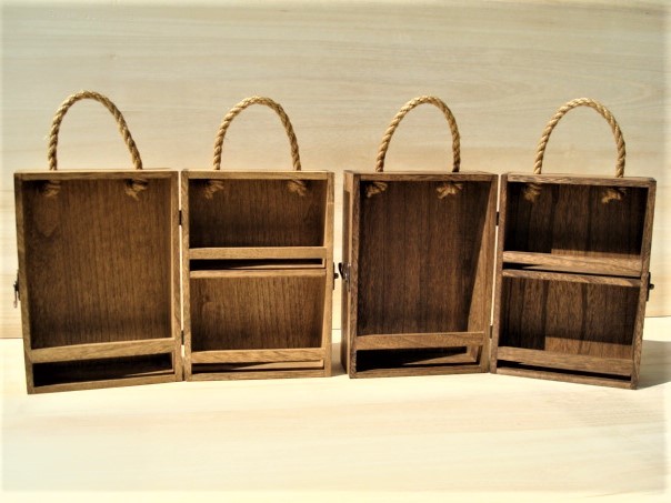  spice box large pine new goods hand made original work . build-to-order manufacturing camp gear DIY