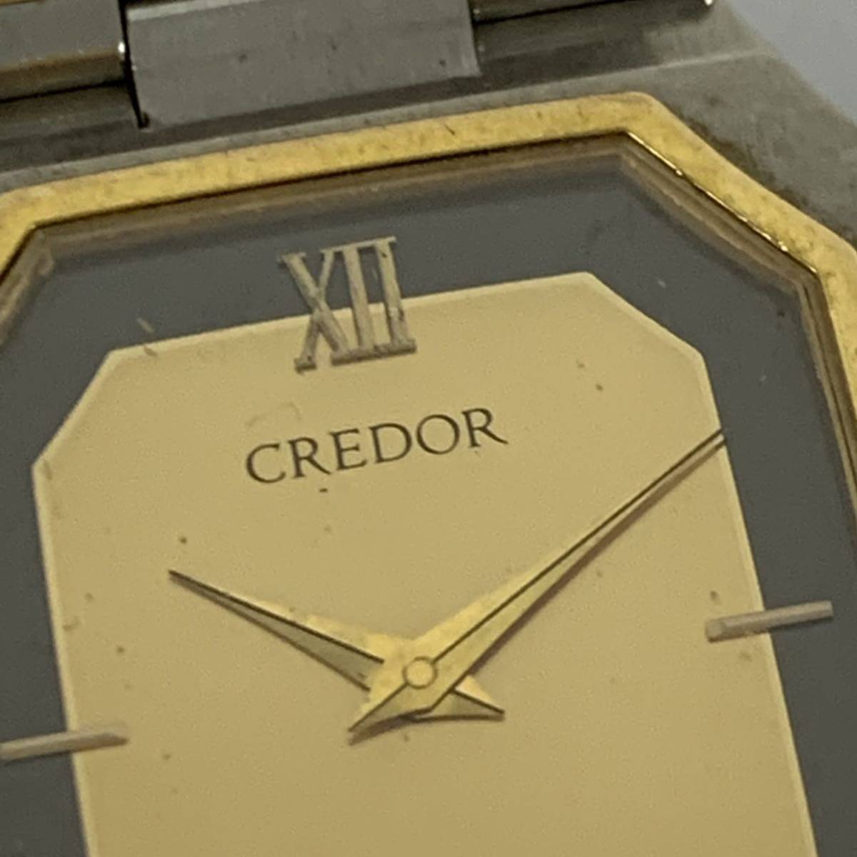 CREDOR 腕時計 セイコークレドール9570-5210 クオーツK18 K14 現状品 カyg_画像2