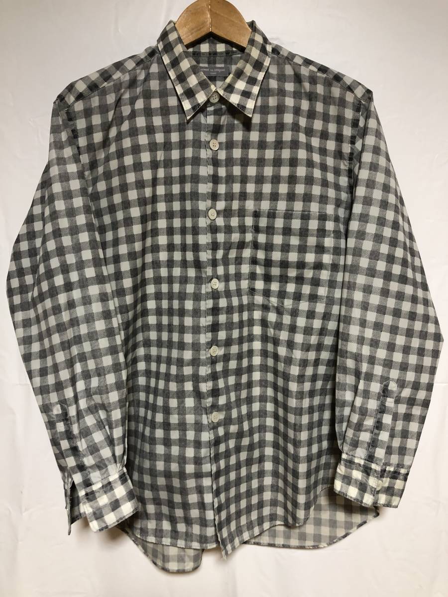 COMME des GARCONS HOMME SHIRT コムデ　ギャルソン　オム　長袖　シャツ_画像1