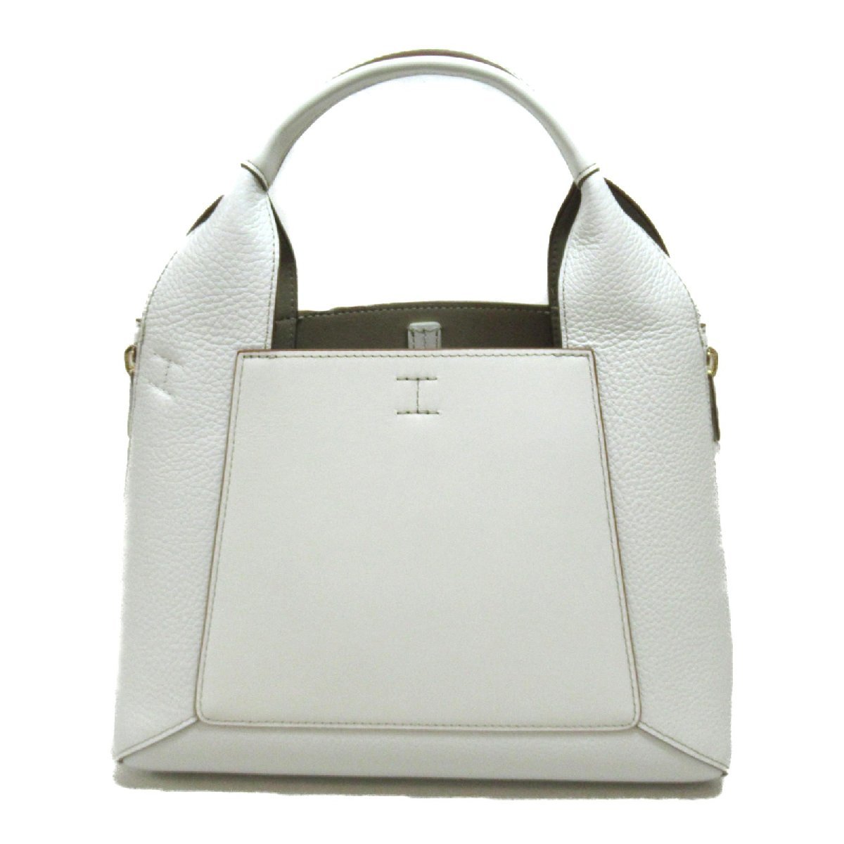 通販 Furla フルラ レディース レザー ホワイト系 2WAYトート M GILDA