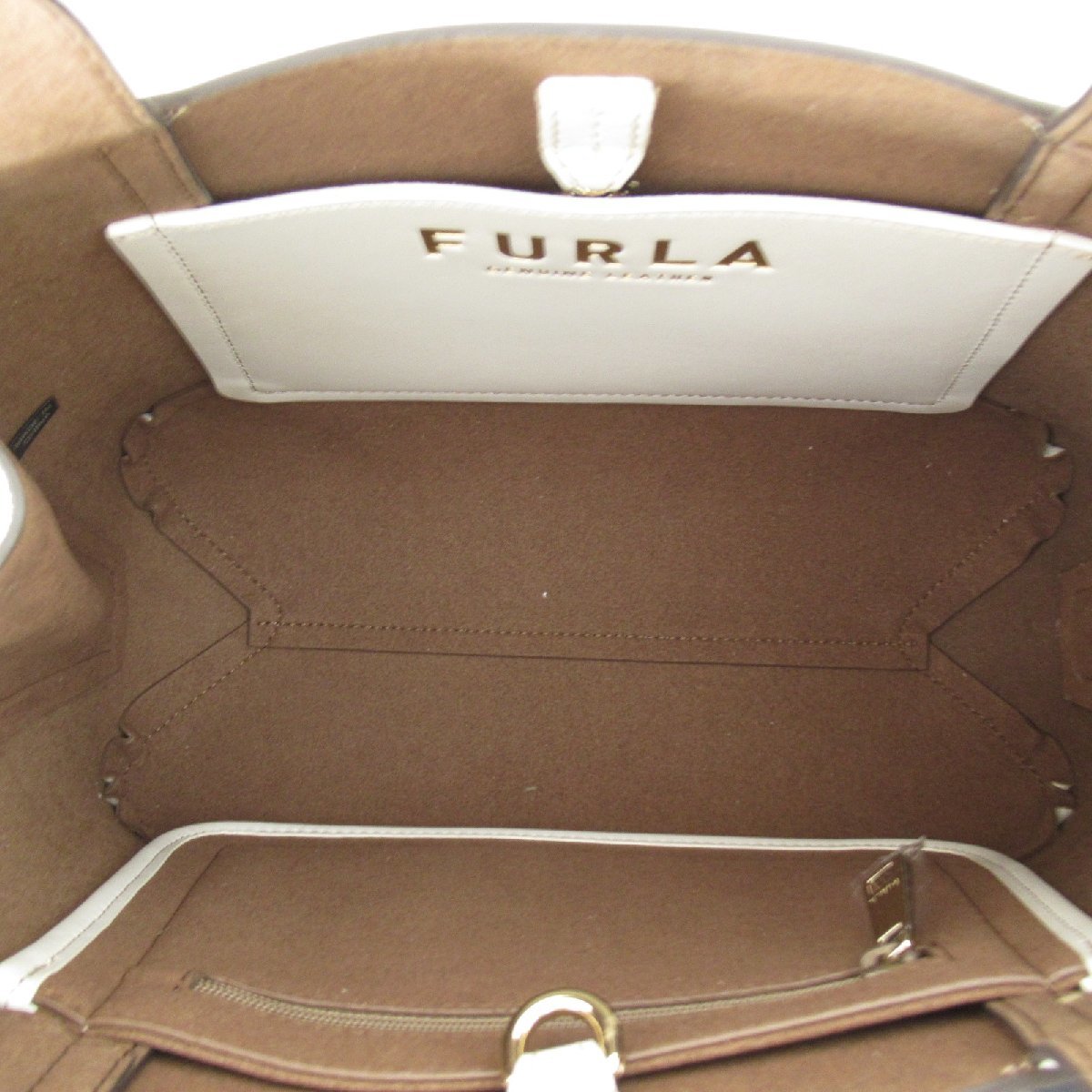 即納特典付き 未使用 フルラ WB00513 ジルダ GILDA トートバッグ M