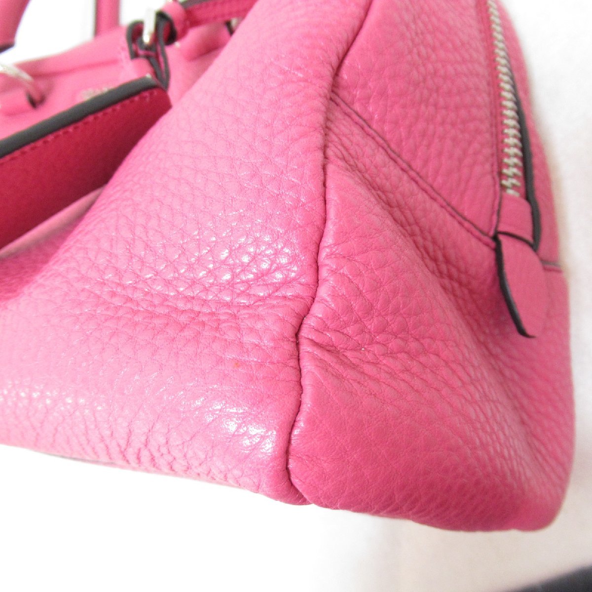 PRADA プラダ ボストンバッグ ボストンバッグ ピンク系 レザー