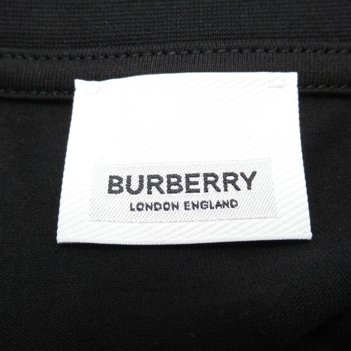 BURBERRY バーバリー 半袖Tシャツ Tシャツ ブラック系 コットン ユニ