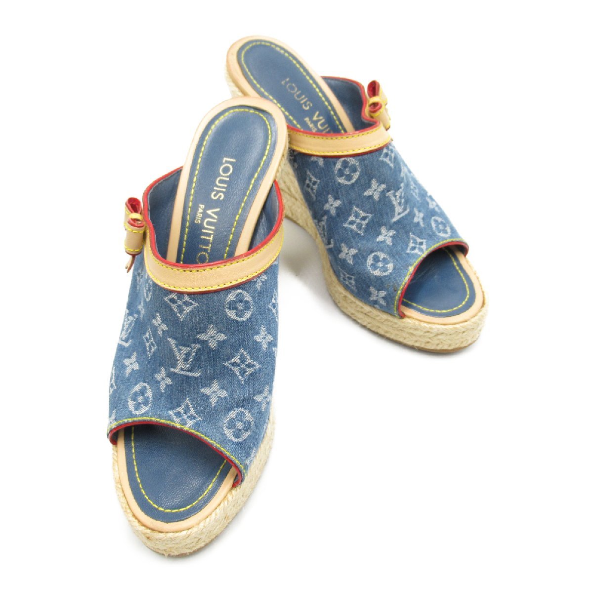 LOUIS VUITTON ルイ・ヴィトン サンダル サンダル ブルー系 デニム