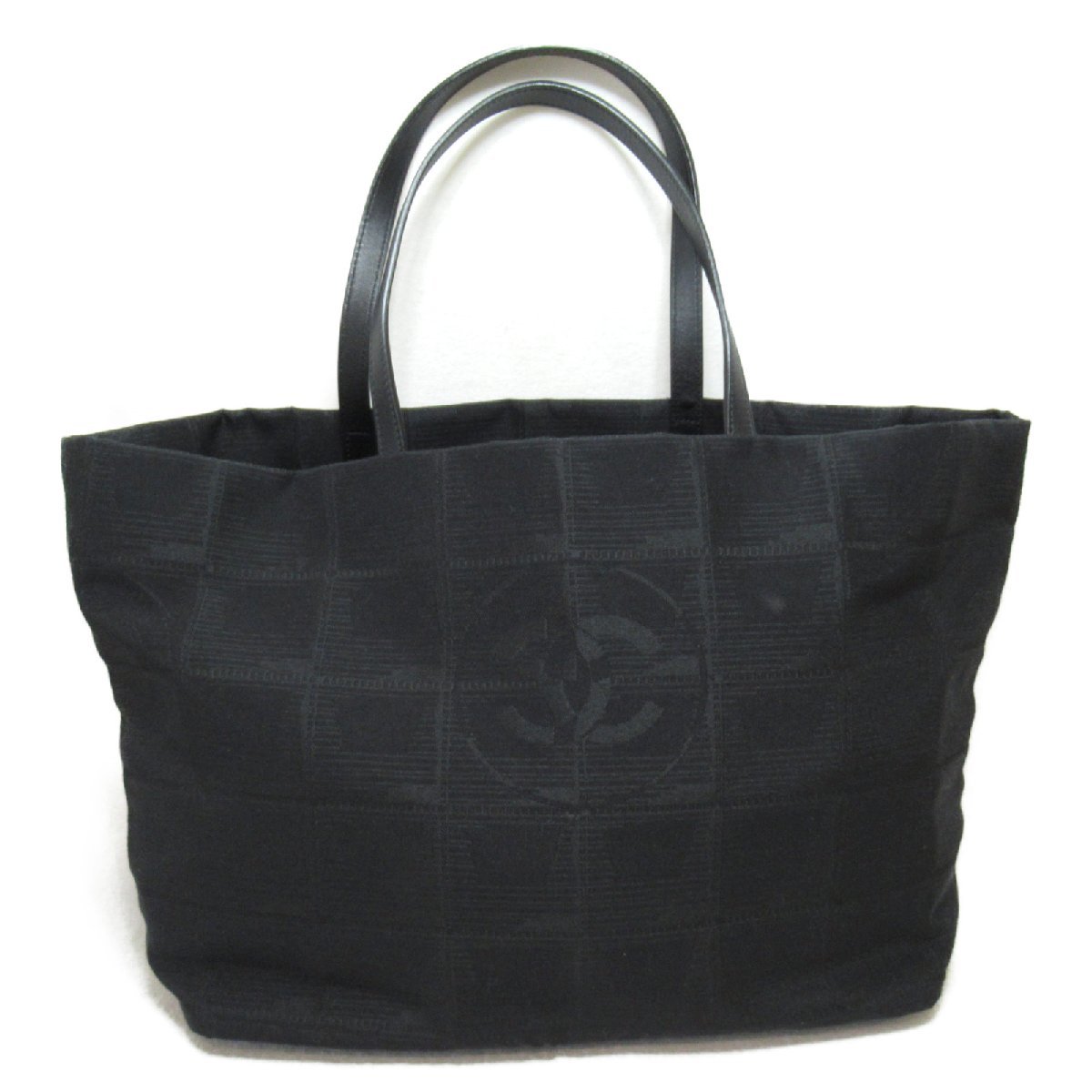 CHANEL シャネル トートバッグ トラベルライントート バッグ ブラック