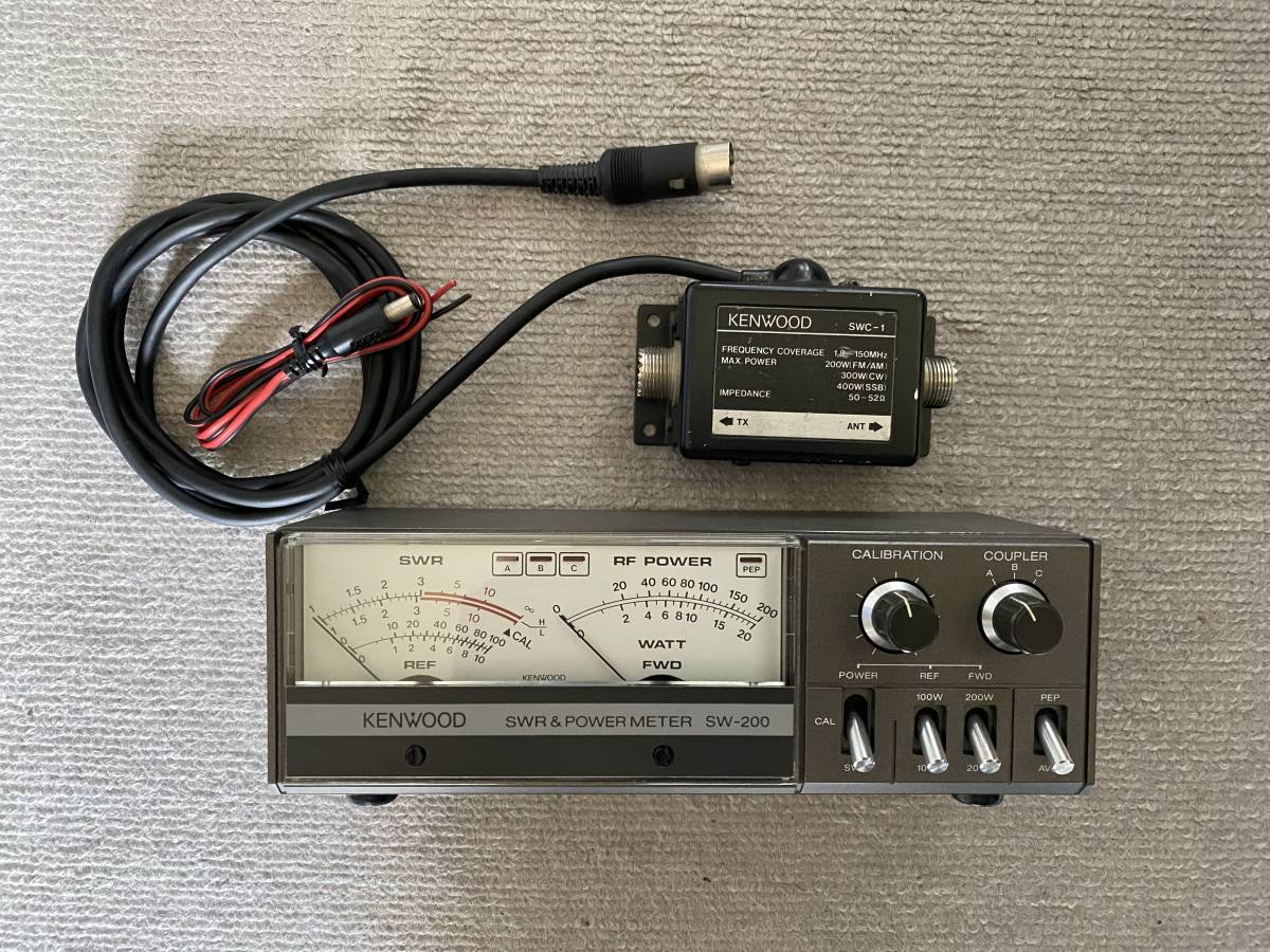 KENWOOD SW-200 アンテナカップラー/SWRメーター|Yahoo!フリマ KENWOOD SW-200 アンテナカップラー/SWRメーター|Yahoo!フリマ