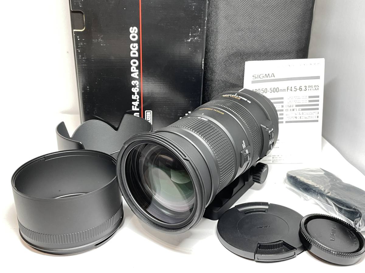 元箱付きシグマAPO 50-500mm F4.5-6.3 DG OS HSM ソニー| JChere雅虎