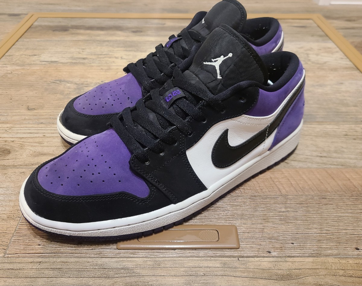 NIKE AIR JORDAN 1 LOW COURT PURPLE 553558-125 ナイキ エア