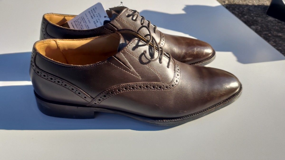 新品　本革  革靴 レザー新品　クリスチャン オラーニ CHRISTIAN ORANI ビジネスシューズ 26.0cm 