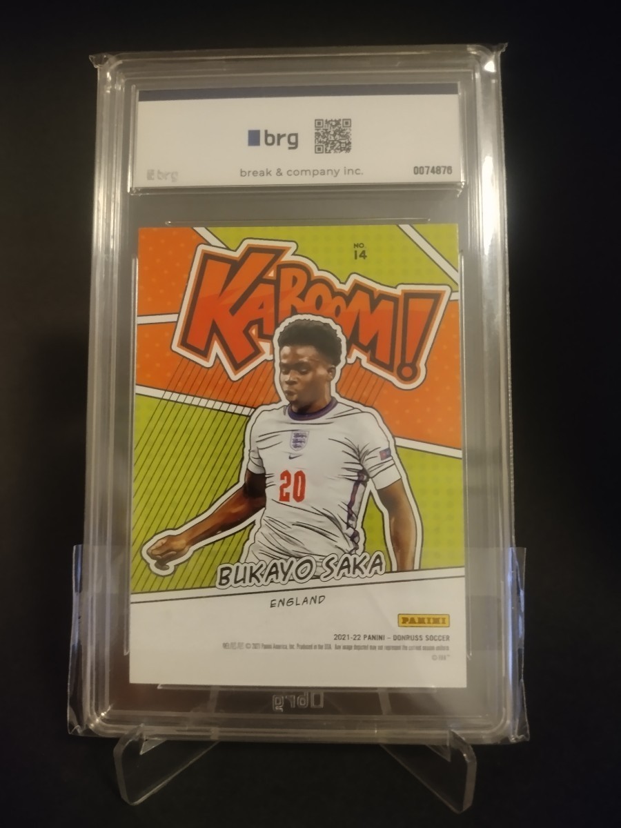 Panini Donruss World Cup Soccer KABOOM! # Bukayo Saka