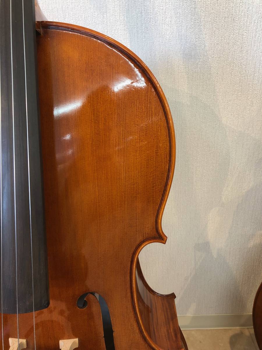 contrabass Germany [Rainer W.Leonhardt] #35 2016 year made new goods hand made contrabass! regular price 128 ten thousand jpy! first come, first served! end of the month last price cut!