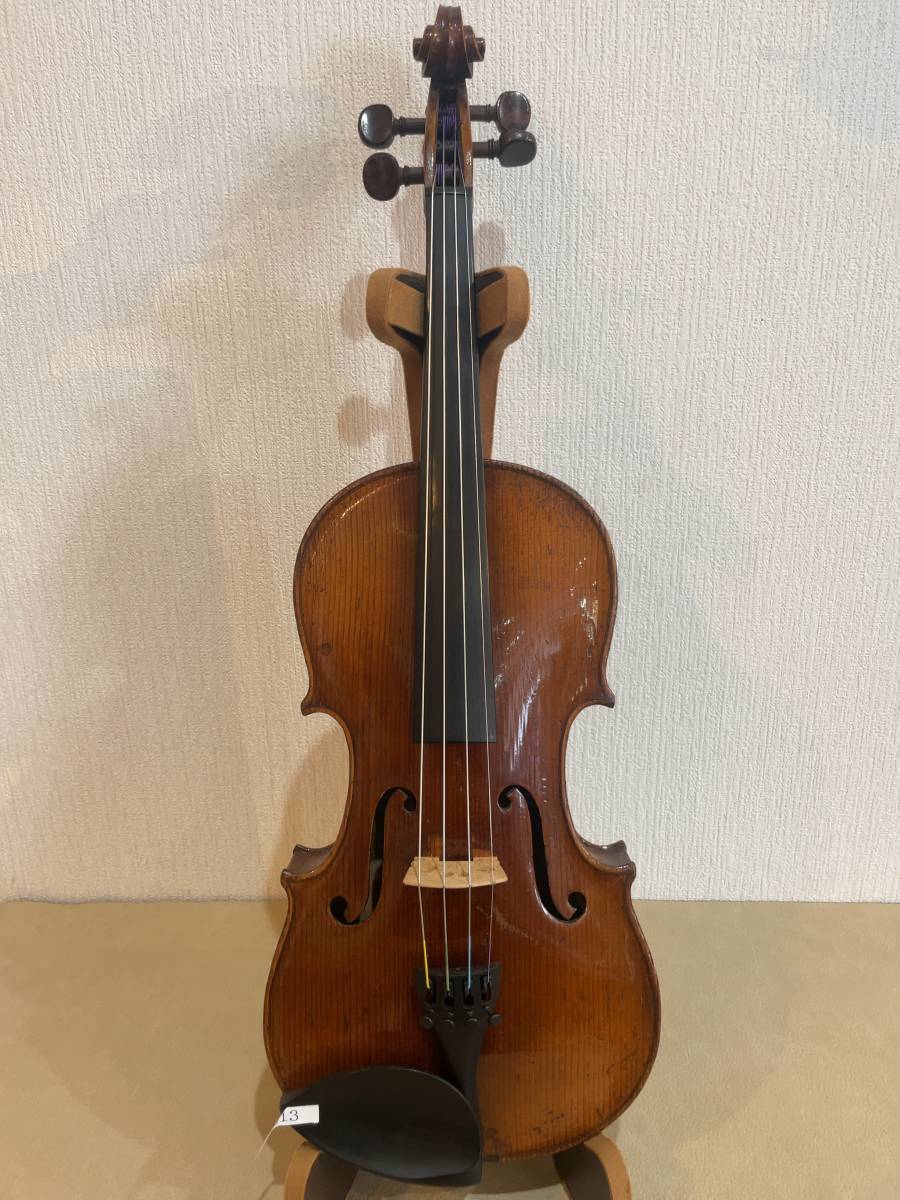 バイオリン ヨーロッパ製オールドバイオリン 4/4サイズ 完全整備済!【高音質】参考価格約80万円!1挺限定オークション限定特別価格!