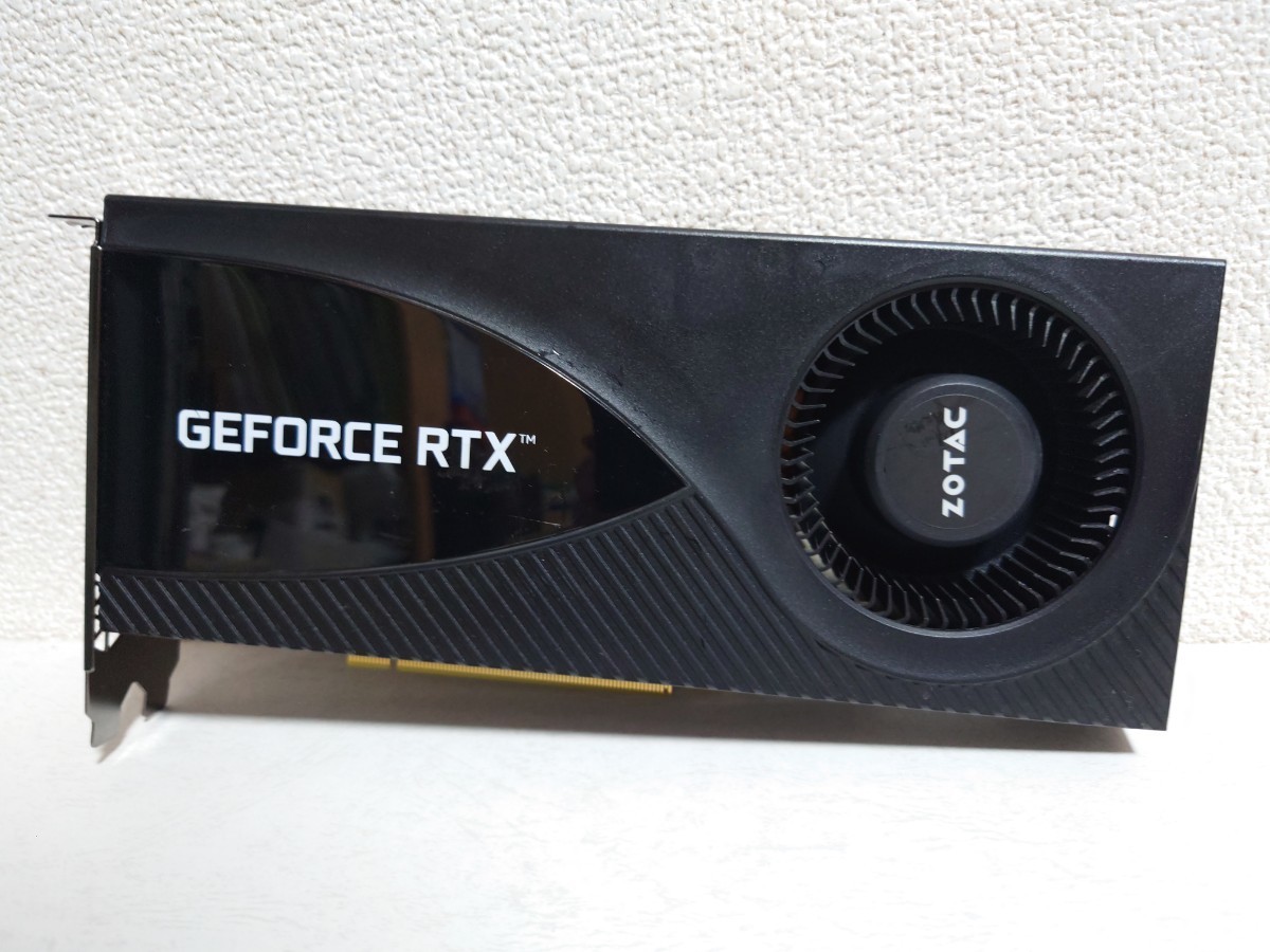 動作OK】「Zotac RTX 3060Ti 8GB」 Ampere Nvidia Geforce Single fan