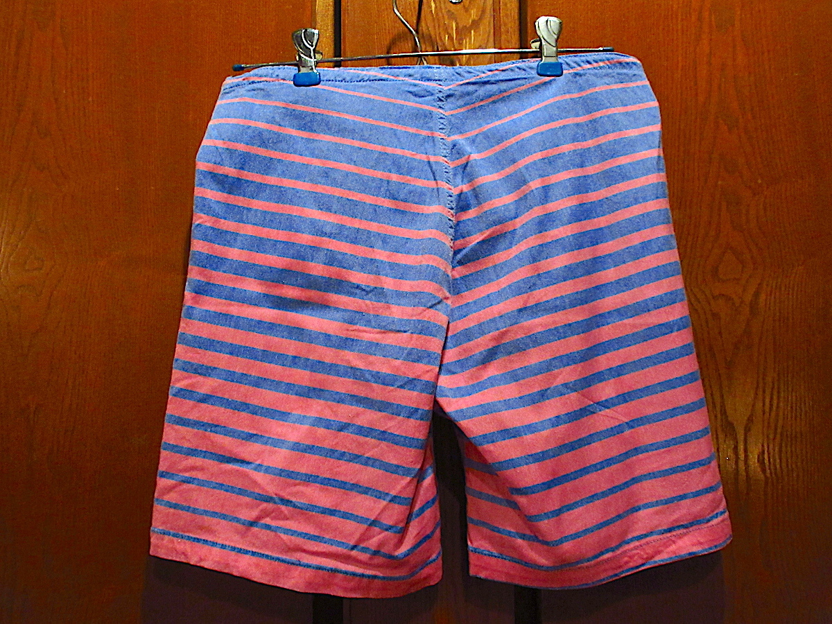 ビンテージ80's90's●CATCHITキッズマルチボーダースイムショーツ実寸W28cm●230619c10-k-swim-w28 1980s1990s水着古着_画像2