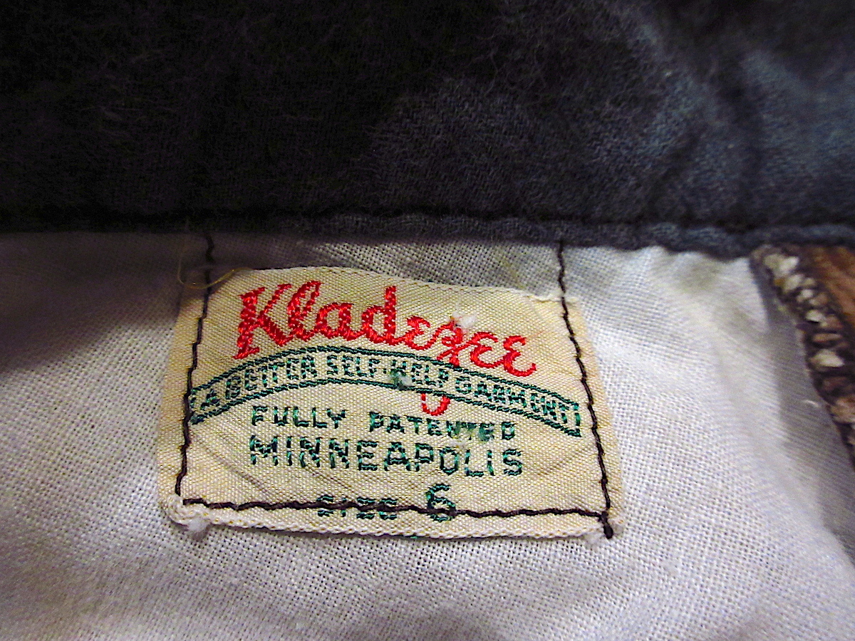 ビンテージ50's●Klandegeeキッズコーデュロイショーツ茶size 6●230630c10-k-sht-wf 1950s子供服ボトムスショートパンツ_画像3