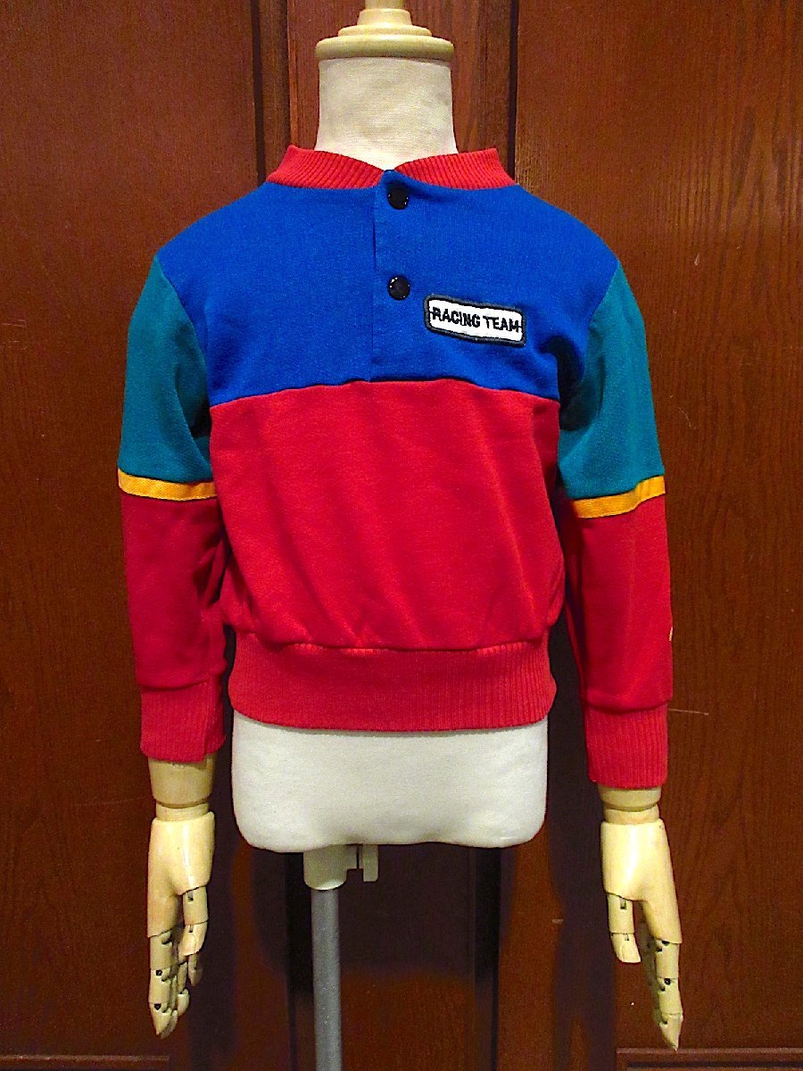 ビンテージ80's●Carter'sキッズプルオーバー裏起毛スウェットsize 4T●230629c1-k-sws 1980sトレーナー古着トップス_画像1