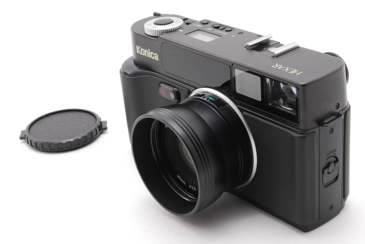 コニカ KONICA HEXAR AF 35mm F2 ブラック フィルム コンパクトカメラ #205