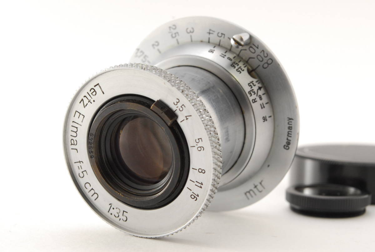 【在庫僅少】 5cm Elmar Leica エルマー ライカ 50mm #930 スクリューマウント LTM L39 F3.5 ライカ