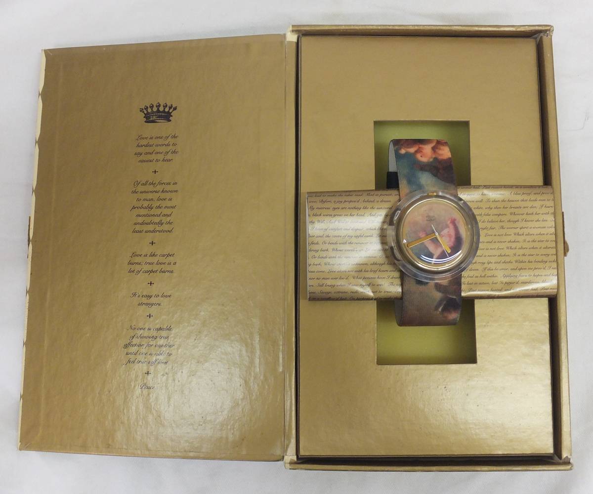 未使用動作品・電池交換済】☆9999個限定Ver.☆Pop Swatch PUTTI