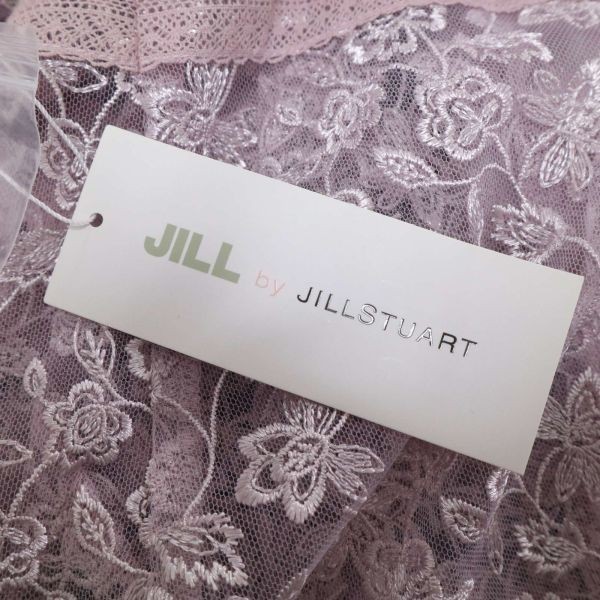 【新品 未使用】 JILL BY JILL STUART ジルスチュアート 花柄♪ 半袖 ロング レース ワンピース ドレス Sz.S　レディース　D3T01066_5#D_画像7