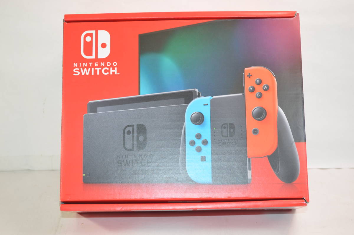 ☆新品未使用☆スイッチ 本体 ネオンブルー ネオンレッド☆バッテリー